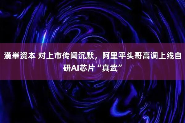 漢崋资本 对上市传闻沉默，阿里平头哥高调上线自研AI芯片“真武”