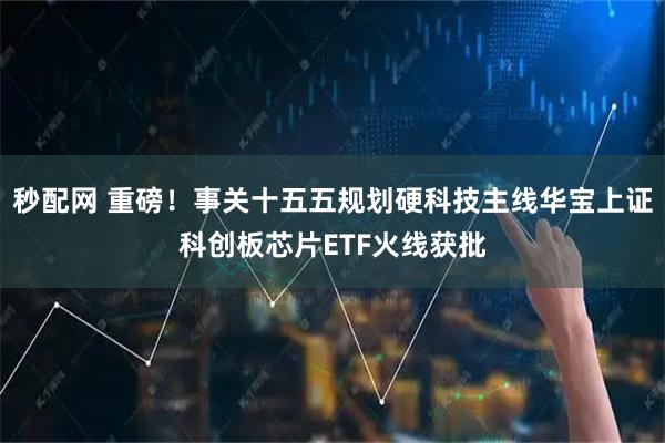 秒配网 重磅！事关十五五规划硬科技主线华宝上证科创板芯片ETF火线获批